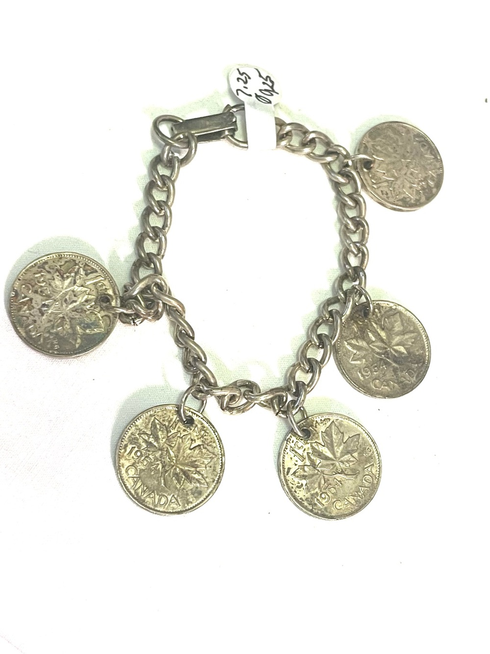 Canadian 1954 Penny Bracelet